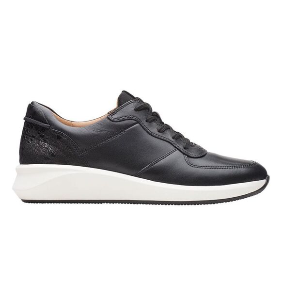 Clarks Un Rio Sprint Leather Walking Shoes - Picture 1 of 15